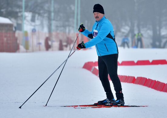 Belarus Mass Ski Race