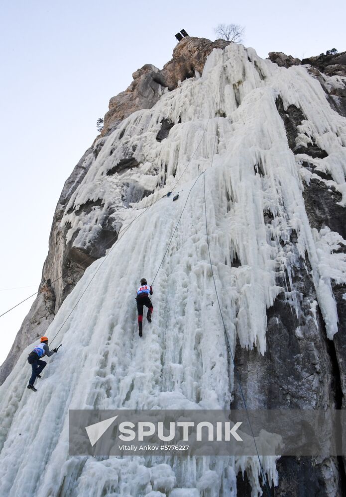 Russia Ice Climbing