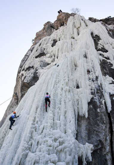 Russia Ice Climbing