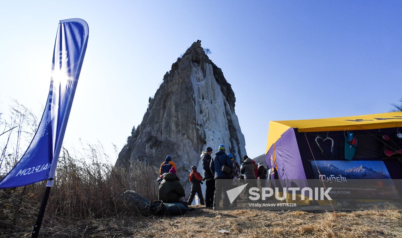 Russia Ice Climbing