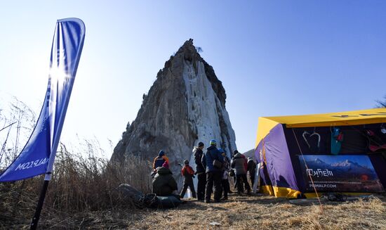 Russia Ice Climbing