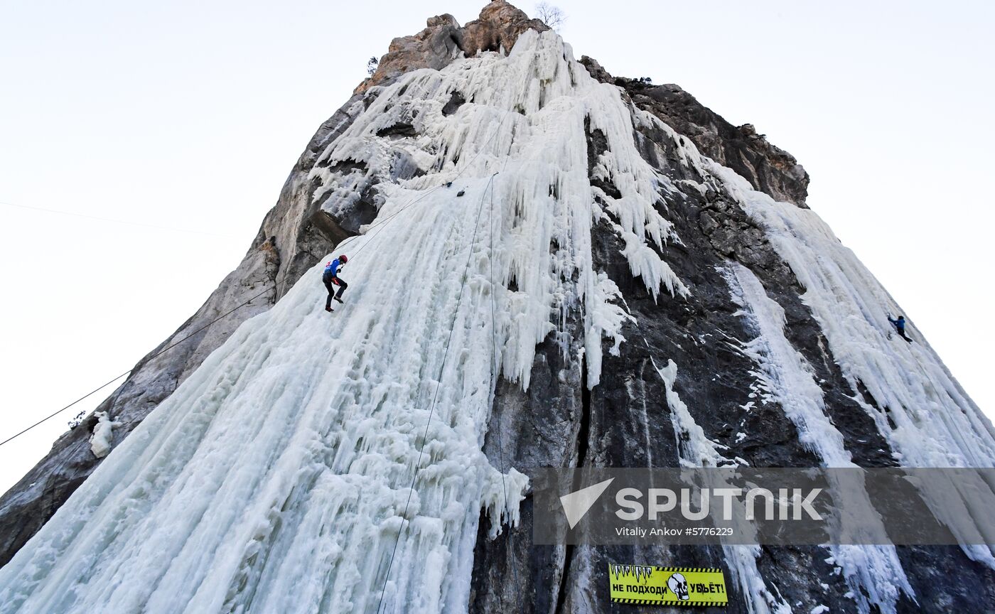 Russia Ice Climbing