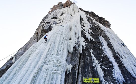 Russia Ice Climbing