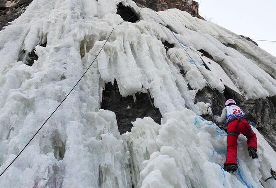 Russia Ice Climbing