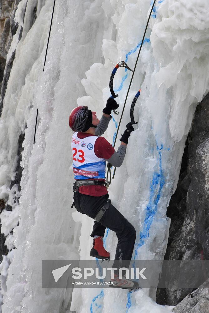 Russia Ice Climbing