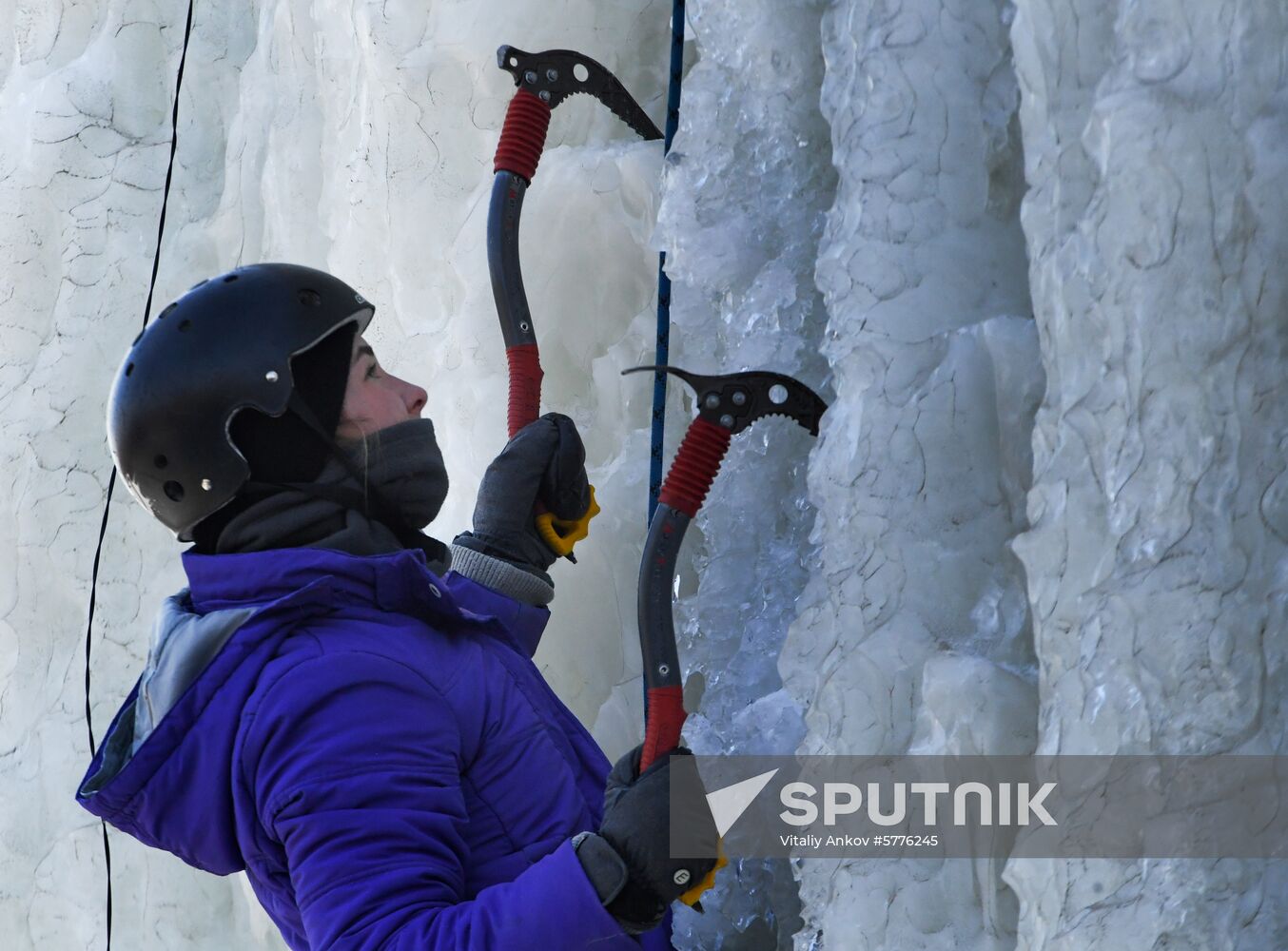 Russia Ice Climbing