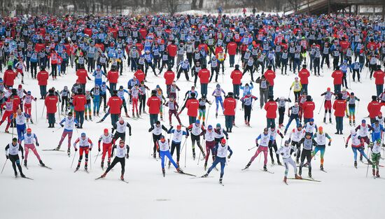 Russia Mass Ski Race