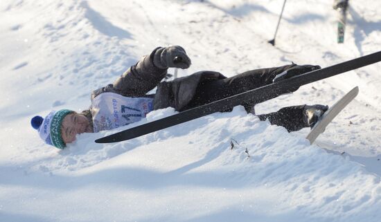 Russia Mass Ski Race