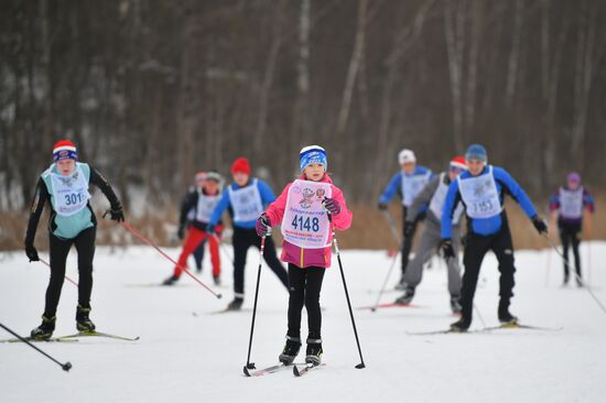 Russia Mass Ski Race