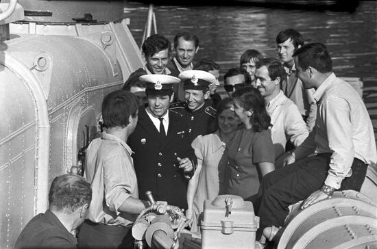 Soviet Navy drill