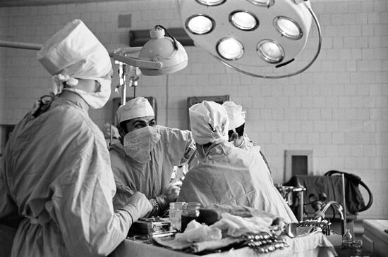 Children's surgeon Valery Akopyan