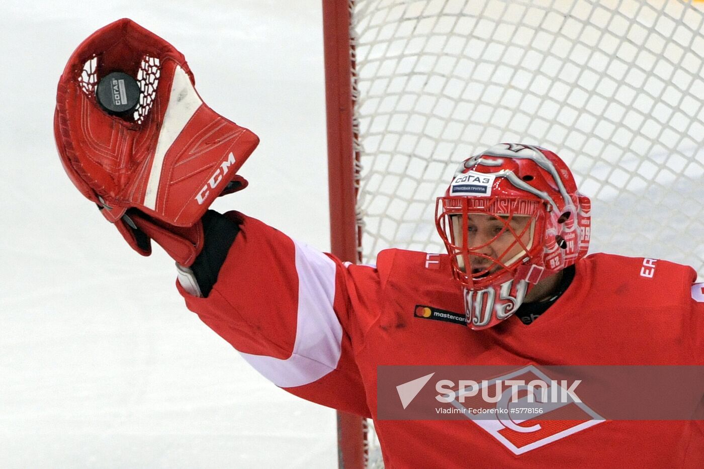 Russia Ice Hockey Spartak - Dynamo