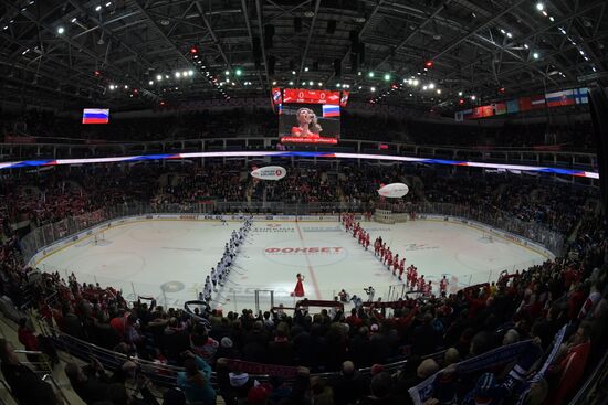 Russia Ice Hockey Spartak - Dynamo