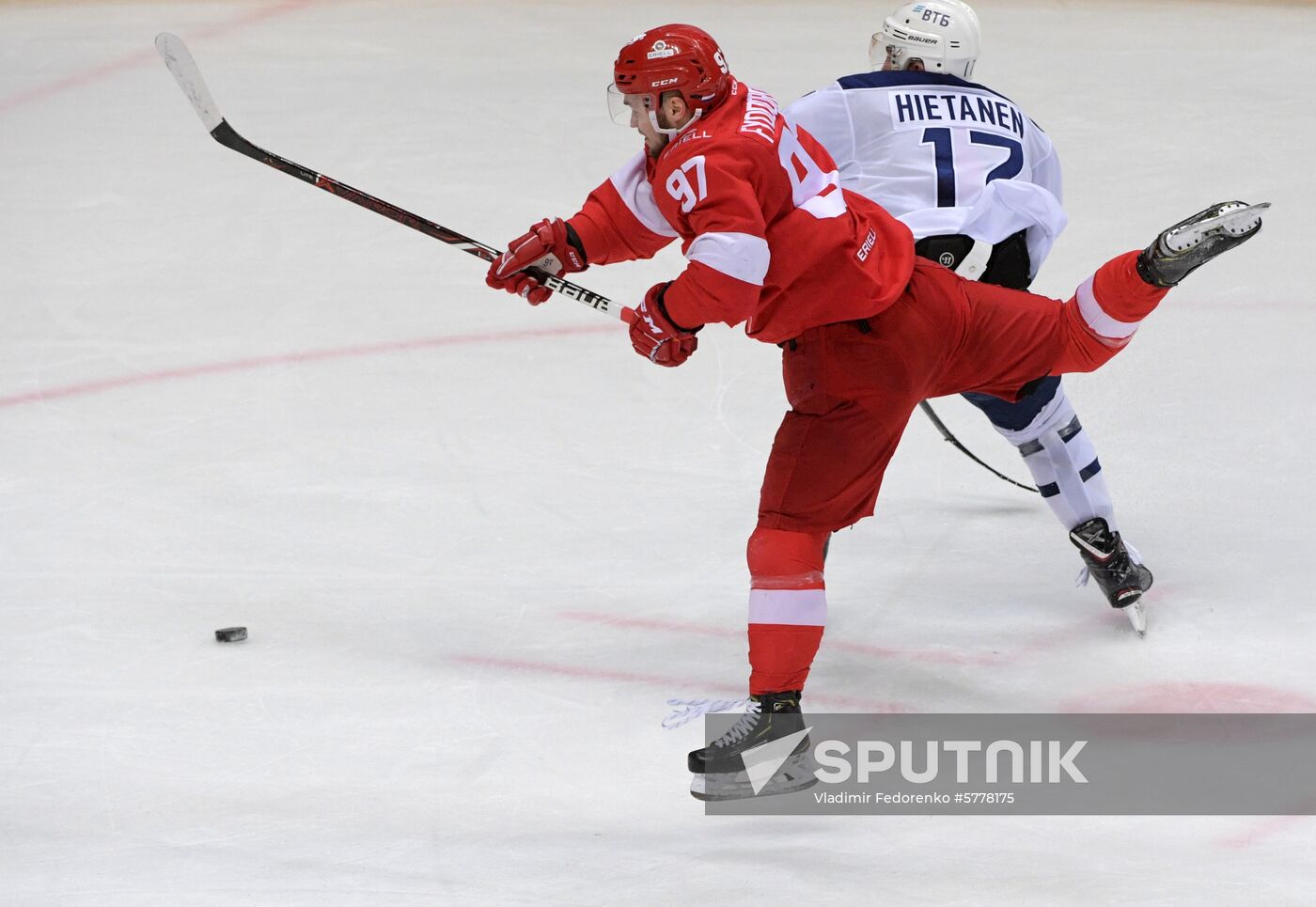 Russia Ice Hockey Spartak - Dynamo