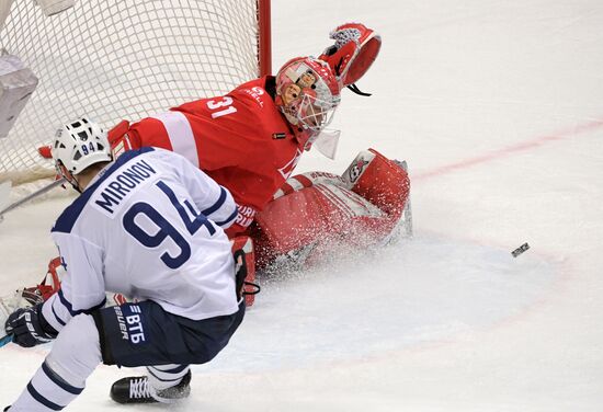 Russia Ice Hockey Spartak - Dynamo