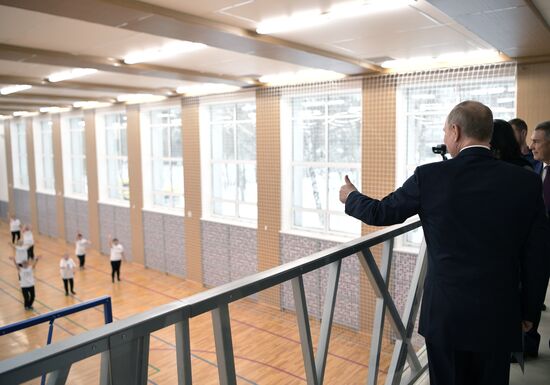 President Putin's working trip to Tatarstan