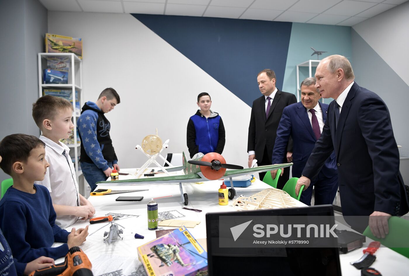 President Putin's working trip to Tatarstan