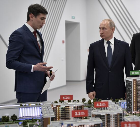 President Putin's working trip to Tatarstan