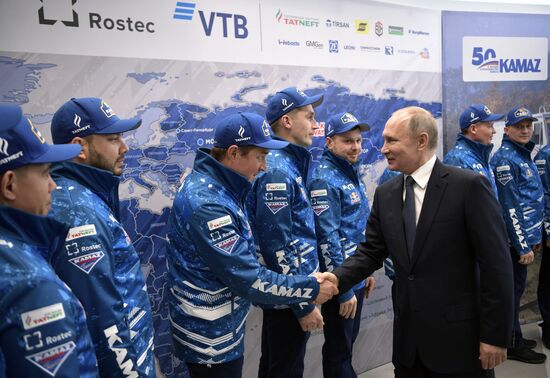 President Putin's working trip to Tatarstan