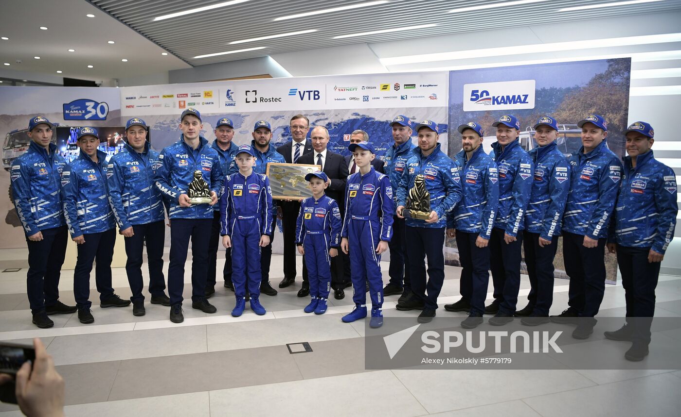 President Putin's working trip to Tatarstan