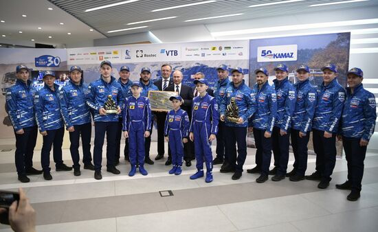 President Putin's working trip to Tatarstan