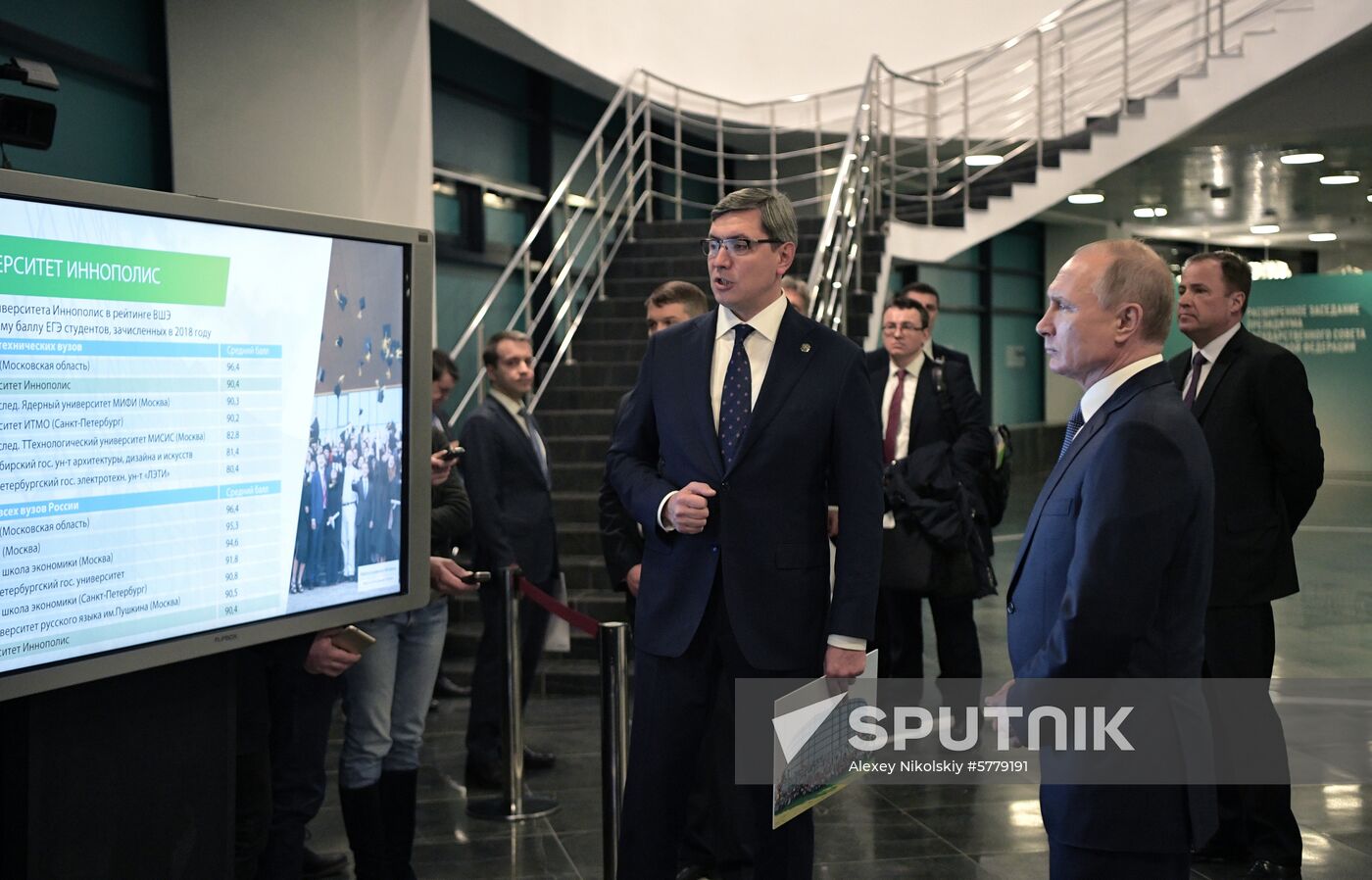 President Putin's working trip to Tatarstan