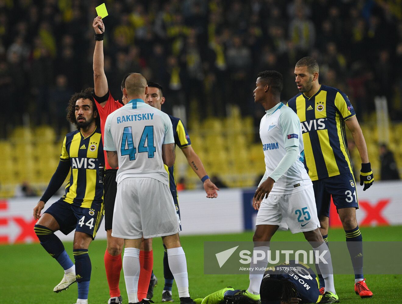 Turkey Soccer Europa League Fenerbahce - Zenit
