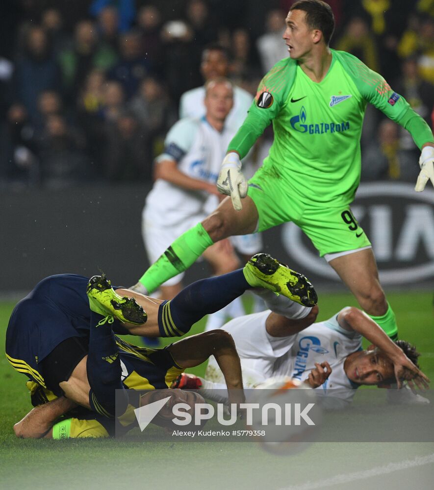 Turkey Soccer Europa League Fenerbahce - Zenit