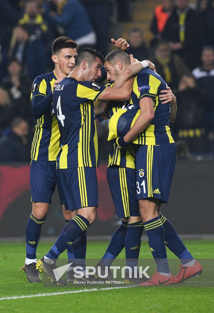 Turkey Soccer Europa League Fenerbahce - Zenit