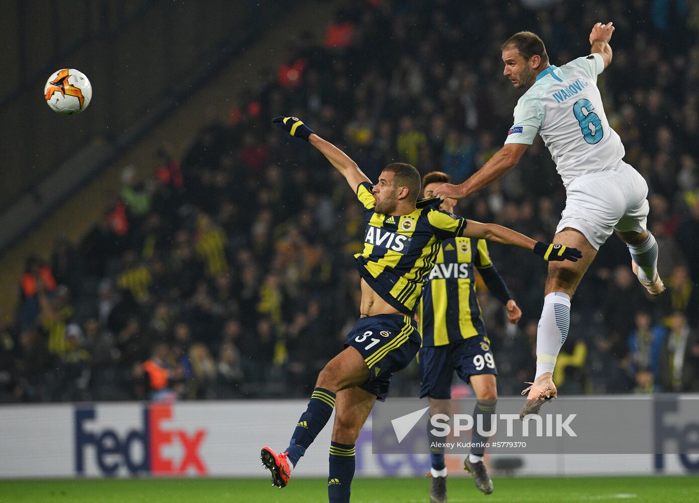 Turkey Soccer Europa League Fenerbahce - Zenit