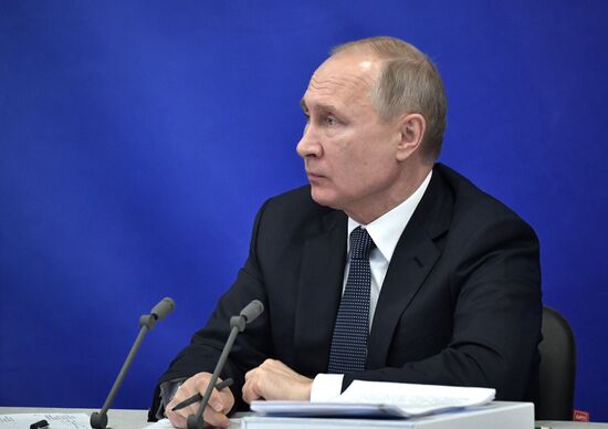 President Putin's working trip to Tatarstan