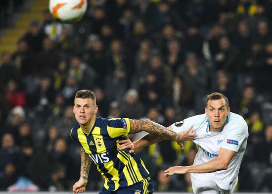 Turkey Soccer Europa League Fenerbahce - Zenit