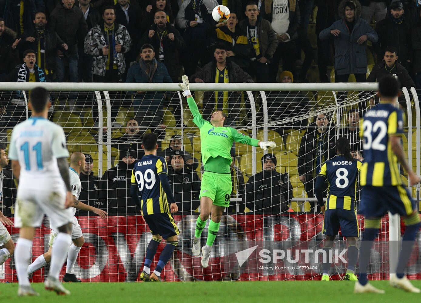 Turkey Soccer Europa League Fenerbahce - Zenit