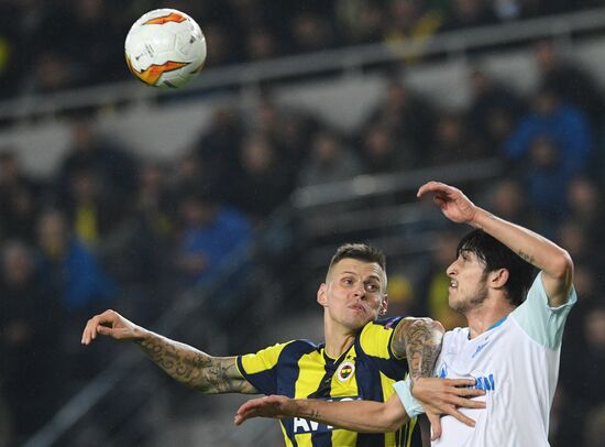Turkey Soccer Europa League Fenerbahce - Zenit