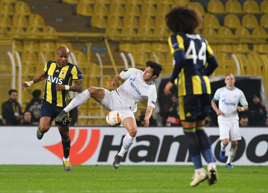 Turkey Soccer Europa League Fenerbahce - Zenit