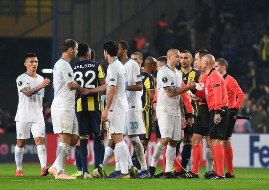 Turkey Soccer Europa League Fenerbahce - Zenit