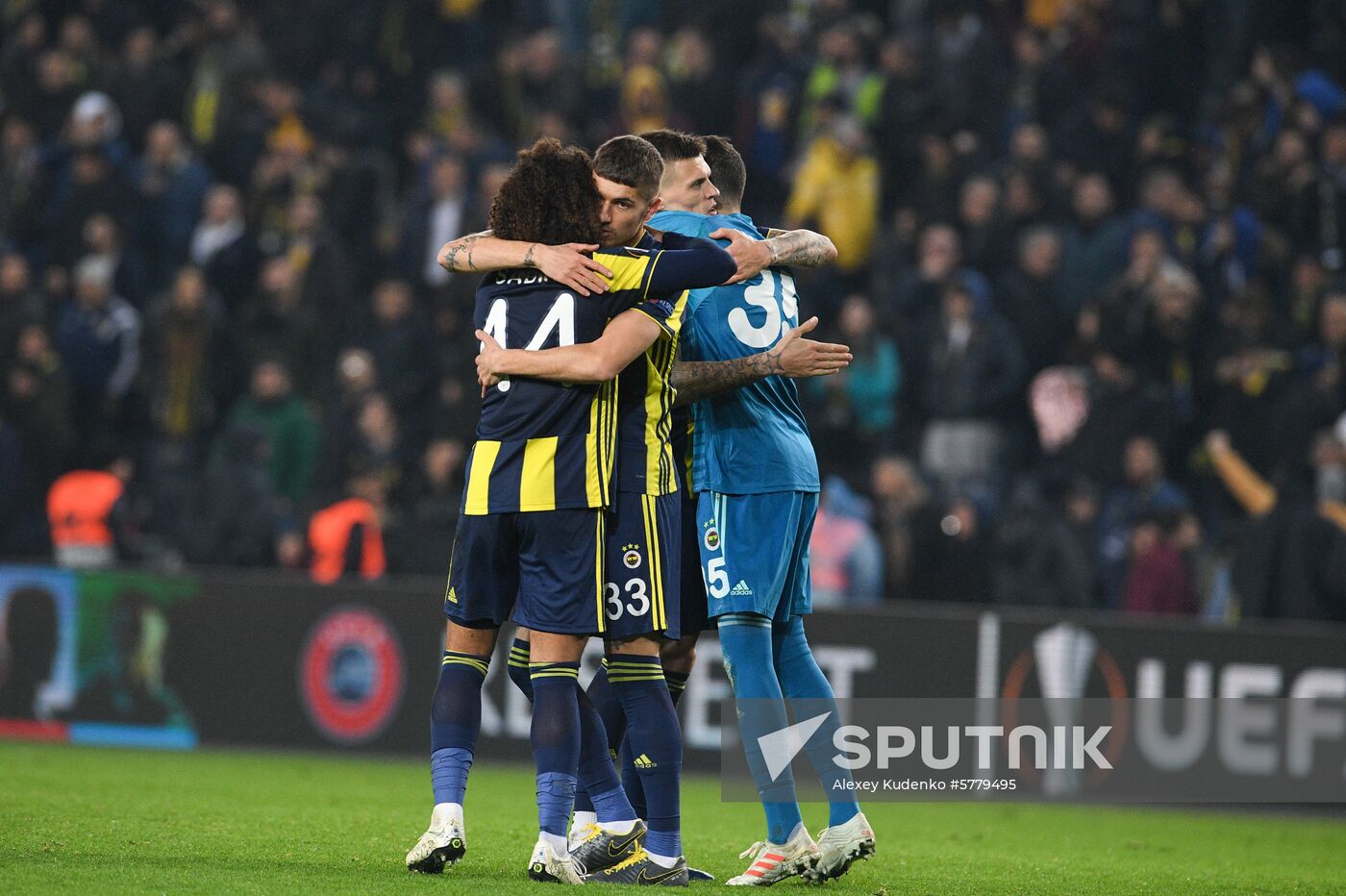 Turkey Soccer Europa League Fenerbahce - Zenit