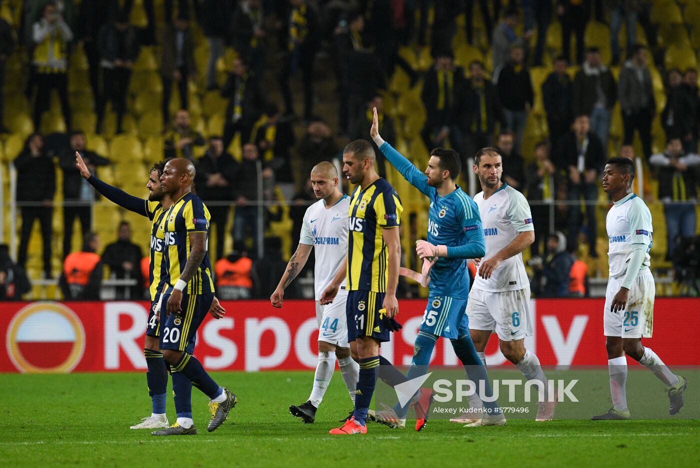 Turkey Soccer Europa League Fenerbahce - Zenit