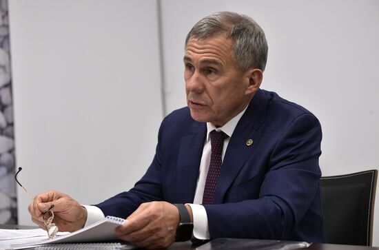 President Putin's working trip to Tatarstan