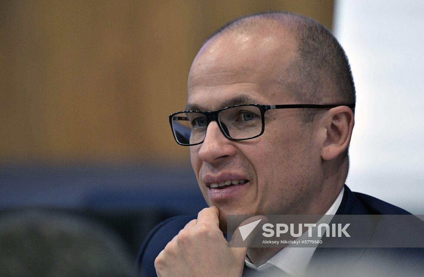 February 12, 2019. Head of the Udmurtian Republic Alexander Brechalov at an expanded meeting of the State Council Presidium. Location: Russia, Republic of Tatarstan, Innopolis. Author: Aleksey Nikolskyi/Sputnik. President Putin's working trip to Tatarstan