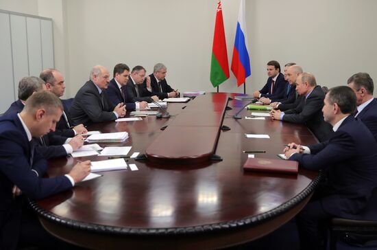 President Vladimir Putin's working trip to Sochi