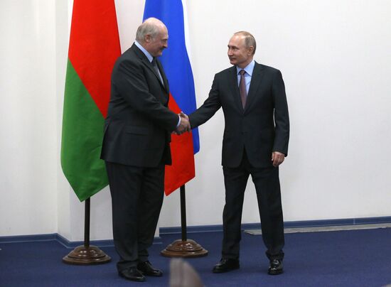 President Vladimir Putin's working trip to Sochi