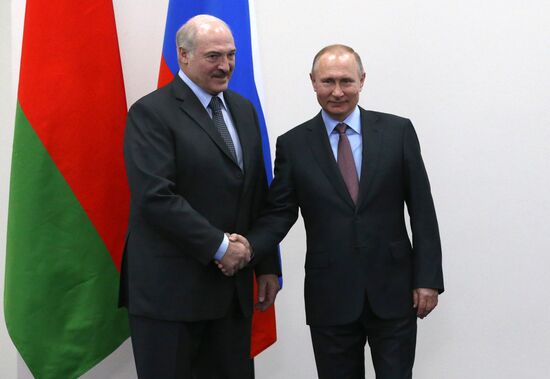 President Vladimir Putin's working trip to Sochi