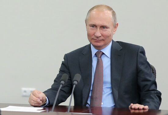 President Vladimir Putin's working trip to Sochi
