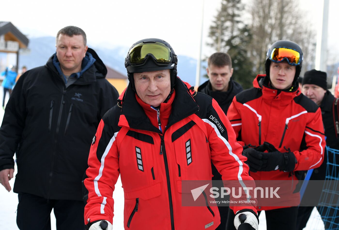 President Vladimir Putin's working trip to Sochi