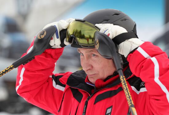 President Vladimir Putin's working trip to Sochi