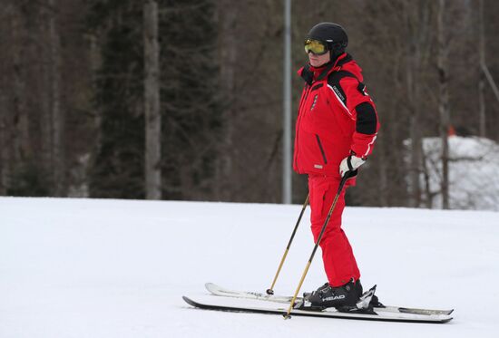 President Vladimir Putin's working trip to Sochi