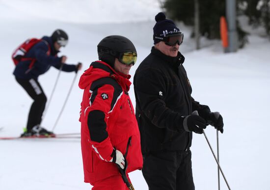 President Vladimir Putin's working trip to Sochi