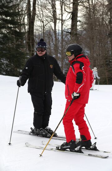 President Vladimir Putin's working trip to Sochi