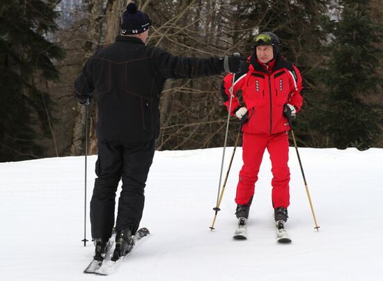 President Vladimir Putin's working trip to Sochi